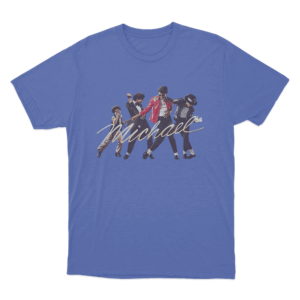Michael Through The Years Unisex T Shirt Blue